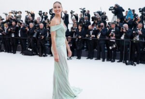 amandine petit robe transparente